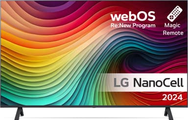 LG 43" NanoCell 4K UHD Smart TV med HDR og webOS 43NANO81T6A