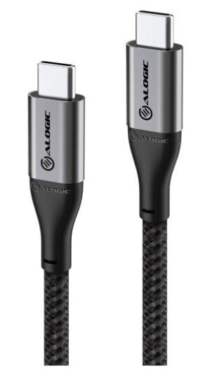 ALOGIC Ultra USB-C oplader kabel 5A/480Mbps 0,3m / 1,5m / 3m, Lengde 1,5 meter