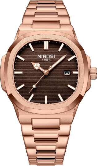 Nibosi Astronaut Rose Gold Brown Nibosi Astronaut Rose Gold Brown