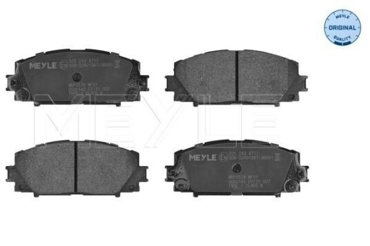 Bremseklosser MEYLE 025 243 4717