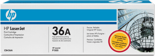 HP Toner 36A / CB436A Sort (2.000 sider) Original