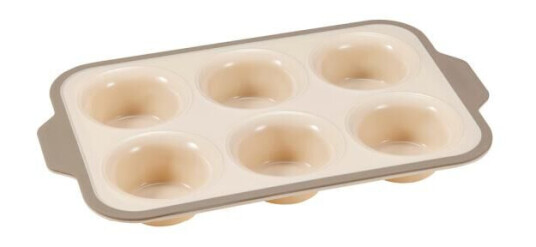 Dorre Cookie muffnsform 6 stk beige Dorre Cookie muffnsform 6 stk beige