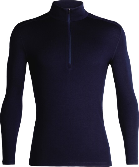 Icebreaker Men's 260 Tech Longsleeve Half Zip Midnight Navy M