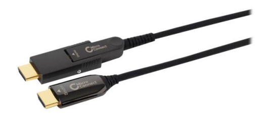 MicroConnect HDMI-kabelsett med Ethernet 15m - Type A og D, Sort MicroConnect HDMI-kabelsett med Ethernet 15m - Type A og D, Sort