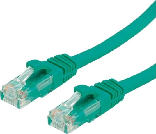 Value Rj 45 Cat.6A Cat6a U/Utp Grønn 1M 1 M Value Rj 45 Cat.6A Cat6a U/Utp Grønn 1M 1 M