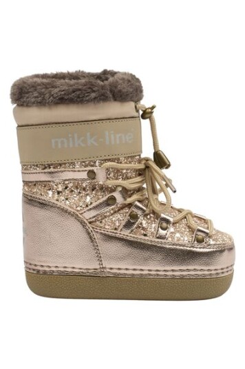 Mikk Line Champagne Glitter Snow Støvler Glitter 32 34 Mikk Line Champagne Glitter Snow Støvler Glitter 32 34