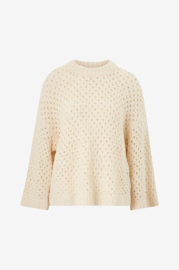 Soaked in Luxury - Pullover slBabbette Mesh Pullover - Hvit