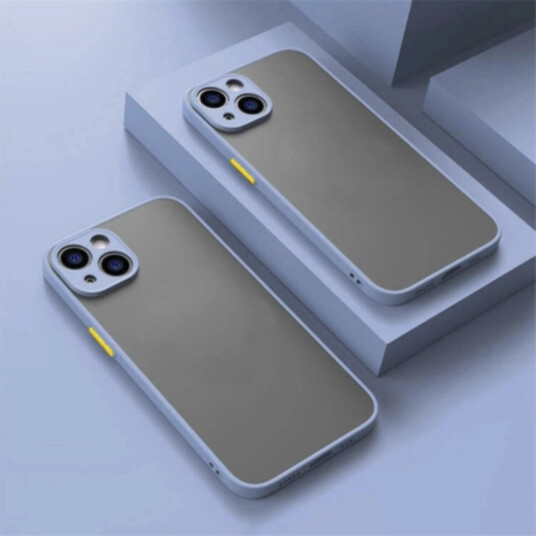Mobildeksel Shockproof iPhone 15 Plus, Gray
