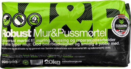 Robust Mur Og Pussmørtel 20kg