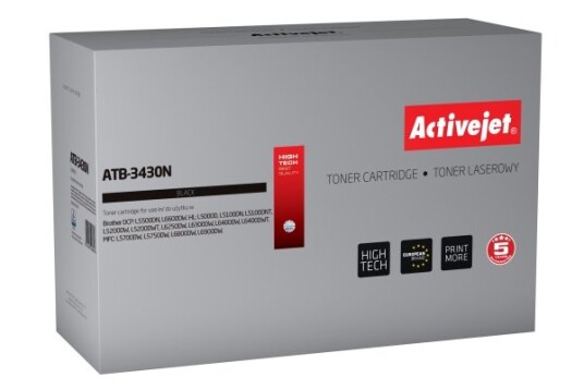 Activejet Atb-3430N 3000 Sider Sort 1 Stykker