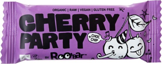 Roo bar Bar Kirsebær Øko - Roobar - 30 g Roo bar Bar Kirsebær Øko - Roobar - 30 g
