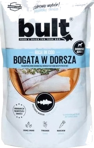 Bult Karma Våtfôr Til Hund Med And Og Torsk 500 G