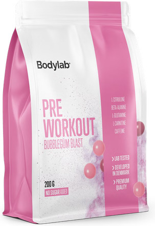Bodylab PWO 200g - Bubblegum Blast Bodylab PWO 200g - Bubblegum Blast
