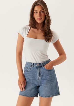 ONLY Onlphine Dnm Shorts Light Blue Denim XL