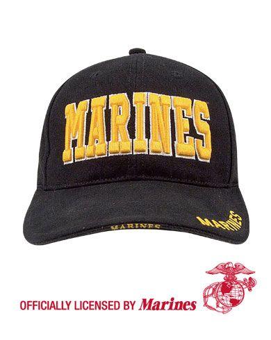 Rothco USMC-baseballcap Svart Rothco USMC-baseballcap Svart