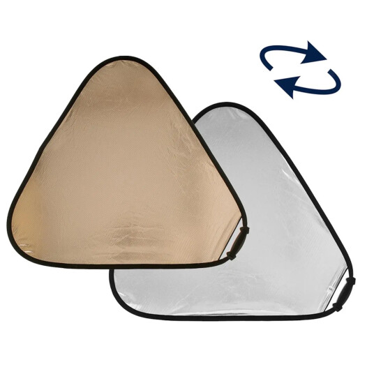 Manfrotto Trigrip Reflector Large 1.2m 1,2m Refleksskjerm, sunlite/softsølv Manfrotto Trigrip Reflector Large 1.2m 1,2m Refleksskjerm, sunlite/softsølv