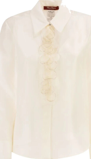 Max Mara Dame Bluser & Skjorter Hvit M,