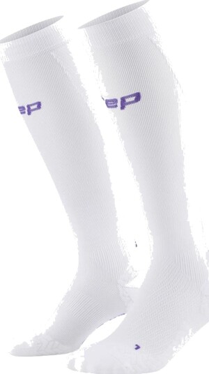 CEP Core Run Ultralight Socks, Tall, 4.0 - White - IV