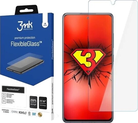 3Mk Antimikrobielt Hybridglass til Samsung Galaxy M51 - Skjermbeskytter med 7H Ripebestandighet 3Mk Antimikrobielt Hybridglass til Samsung Galaxy M51 - Skjermbeskytter med 7H Ripebestandighet