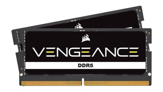 Corsair Vengeance SODIMM DDR5-5600 96GB CL48 Dual Channel 2 pcs Intel XMP Svart