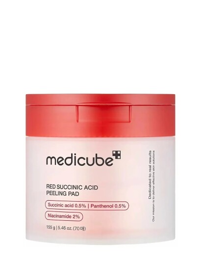 Medicube Medicube - Red Succinic Acid Peeling Pad - Nude - 30 ML