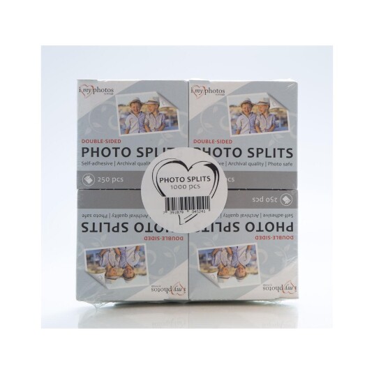 Focus Fotokleber 250 stk 4pk 4-pakning med tilsammen 1000 fotoklebere Focus Fotokleber 250 stk 4pk 4-pakning med tilsammen 1000 fotoklebere