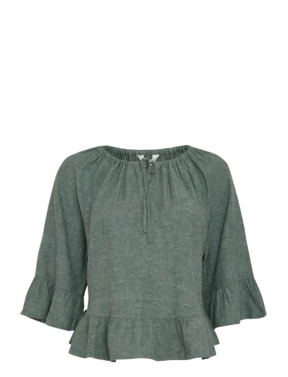 MSCH Copenhagen Mschviana Ginia 2/4 Top   Khaki green   XL