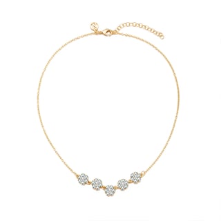 Nora Norway Mira Neck 42 Gold Aqua Nora Norway Mira Neck 42 Gold Aqua