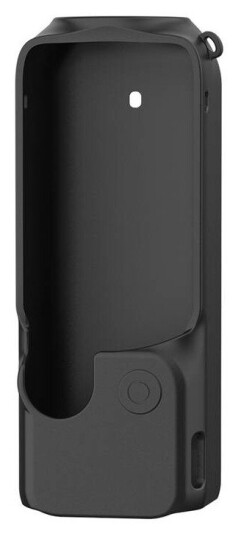 Puluz Silikondeksel med stropp for Osmo Pocket 3 Svart