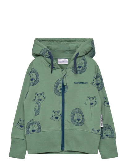 Geggamoja College Hoodie Green Tiger Green 122/128 Geggamoja College Hoodie Green Tiger Green 122/128