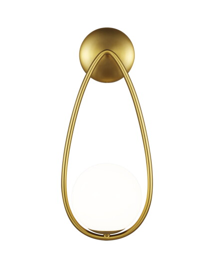 Visual Comfort Galassia One Light Sconce Brass