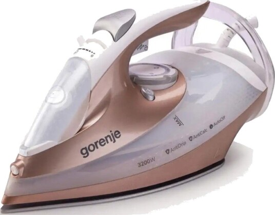Gorenje SIH3200WR Dampstrykejern - 3200W, keramisk såle - Gull