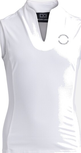 Bogeys & Birdies Jr Tech Blade SL V-Neck Hvit Golfklær junior White 160 Bogeys & Birdies Jr Tech Blade SL V-Neck Hvit Golfklær junior White 160