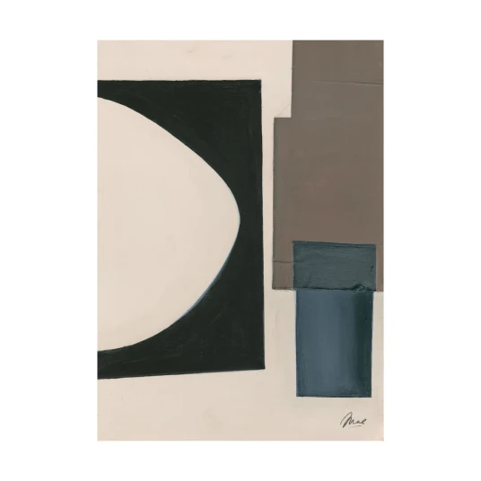 Paper Collective Paper Collective Lunar Light plakat 50x70 cm 