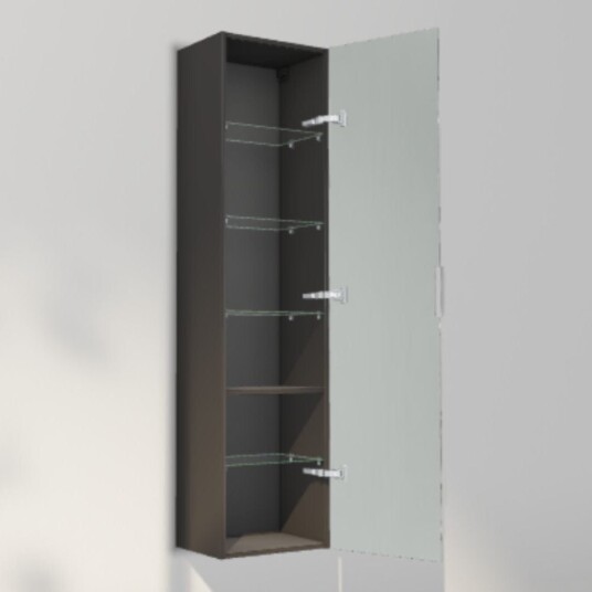 INR Iconic Nordic Rooms Twin 40/30 Høyskap Carbon Grey / 40cm Høyre Hengslet INR Iconic Nordic Rooms Twin 40/30 Høyskap Carbon Grey / 40cm Høyre Hengslet