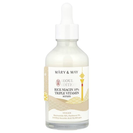 Mary & May Rice niacin 10% Triple Vitamin Serum 80ml Mary & May Rice niacin 10% Triple Vitamin Serum 80ml