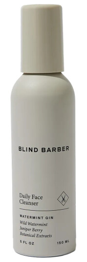 Blind Barber Watermint Gin Daily Face Cleanser