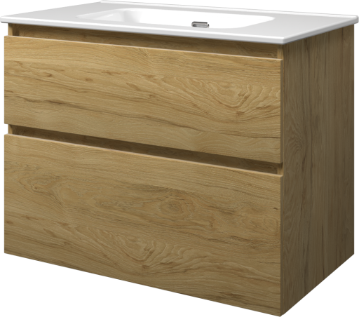 Sanibell Proline møbelpakke, 81x46 cm, ideal eik Sanibell Proline møbelpakke, 81x46 cm, ideal eik