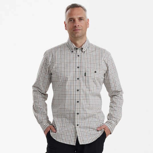 Deerhunter Henry Shirt Green Check 43/44 39/40