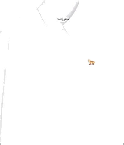 Maison Kitsuné Dame Bluser & Skjorter Hvit M, Maison Kitsuné Dame Bluser & Skjorter Hvit M,
