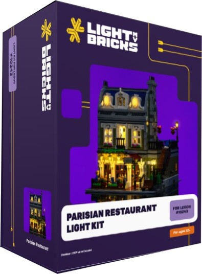 Light My Bricks Parisian Restaurant lyssett