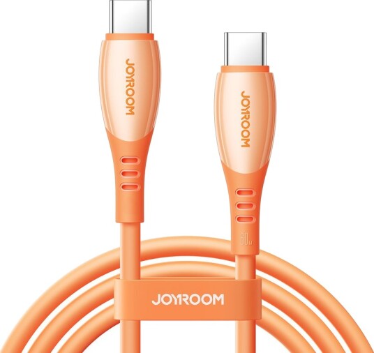 Joyroom S-A59 hurtigladekabel USB-C til USB-C 1,2 m – Oransje