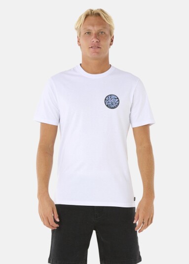 Rip Curl Wettie Passage Icon Tee White 2xl T Shirts