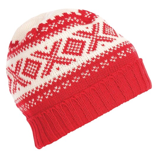 Dale Of Norway Cortina 1956 Hat Raspberry/off White OneSize Dale Of Norway Cortina 1956 Hat Raspberry/off White OneSize
