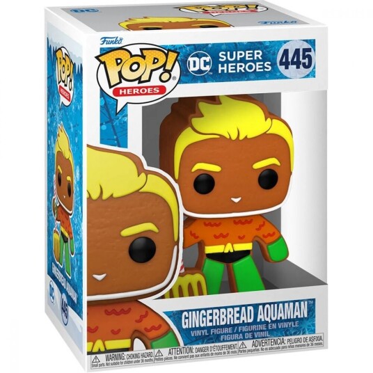 Funko DC Comics Super Heroes Gingerbread Aquaman Pop! Vinyl Figure 445
