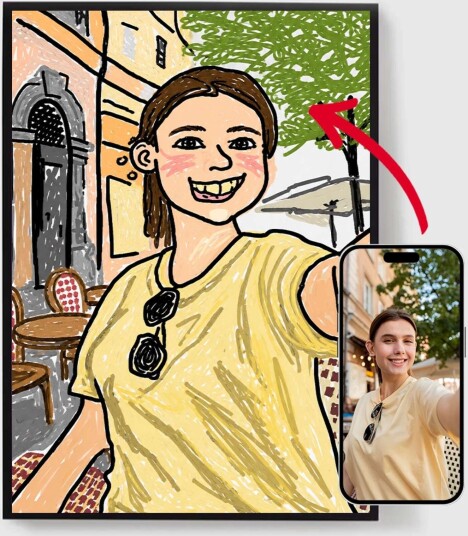 Personalisert Plakat MS Paint Foto AI Plakat