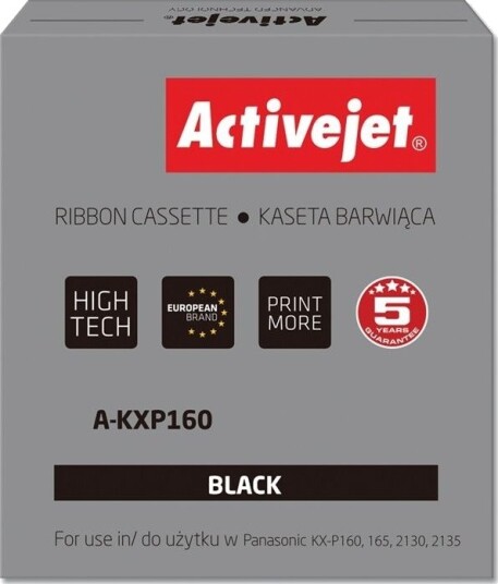 Action S.a. Activejet A-Kxp160 Svart 8 Mm X 1.8 Mm Skriverbånd Alternativ EXPACJTAP0001