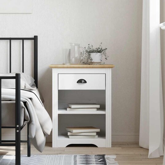  Nattbord BODO brun 53x38,5x67 cm heltre furu