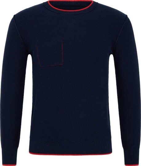 Replay Natural Component Sweater Navy 6 A Replay Natural Component Sweater Navy 6 A