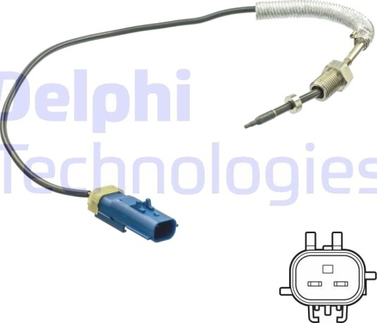 Sensor, eksostemperatur DELPHI TS30191